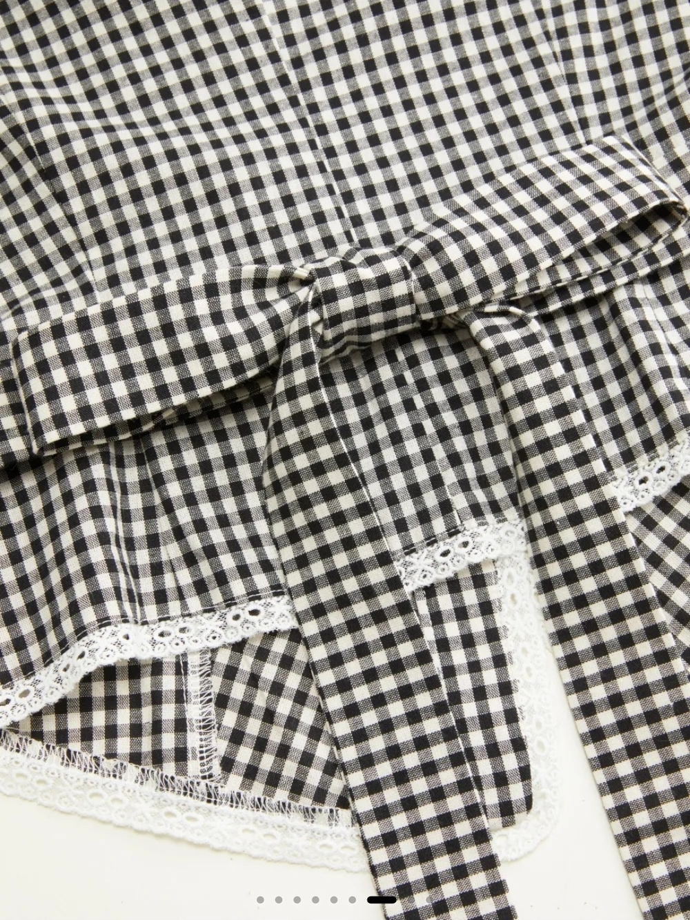 Cider Black & White Gingham Tailored Blazer - Picture 7 of 9